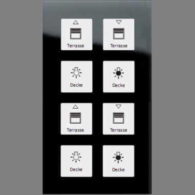 Interrupteur en verre KNX RF