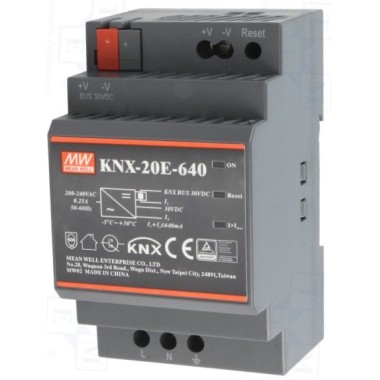 Alimentation rail din KNX