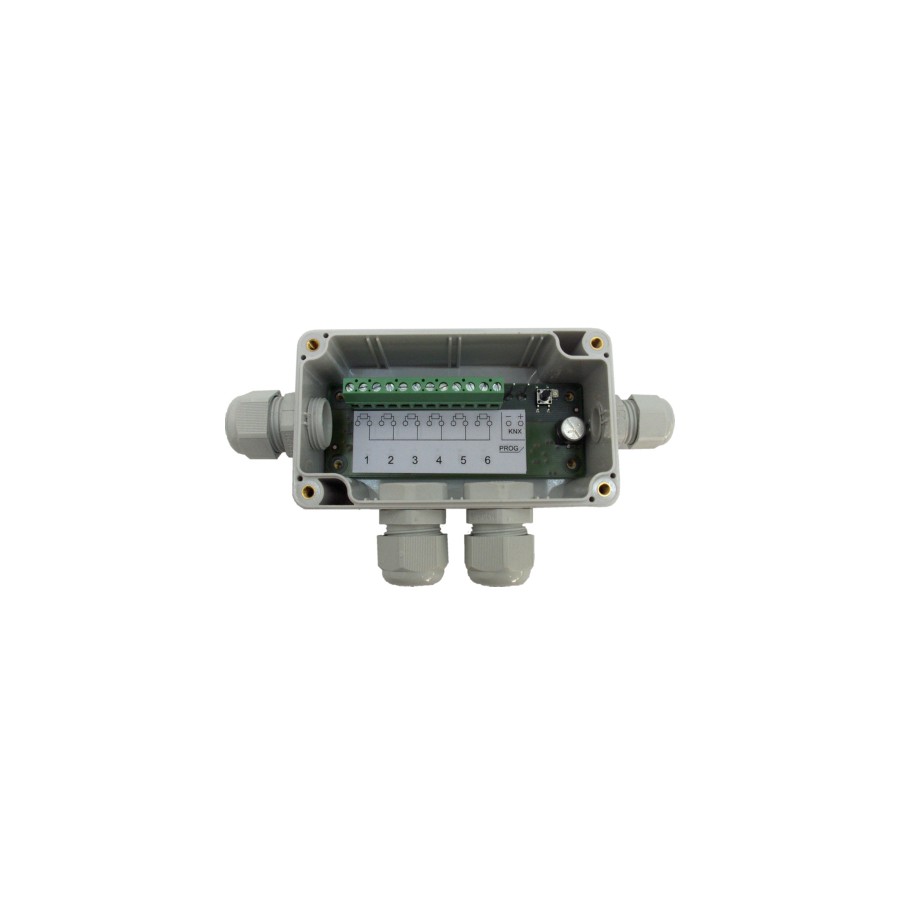 Temp controller/-sensor 6-fold surface mounting