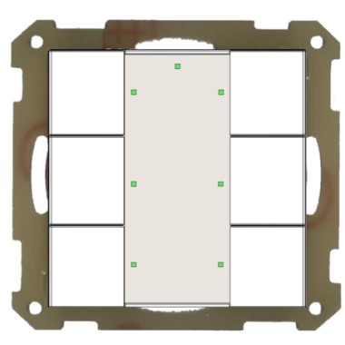 Push Button KNX Plus