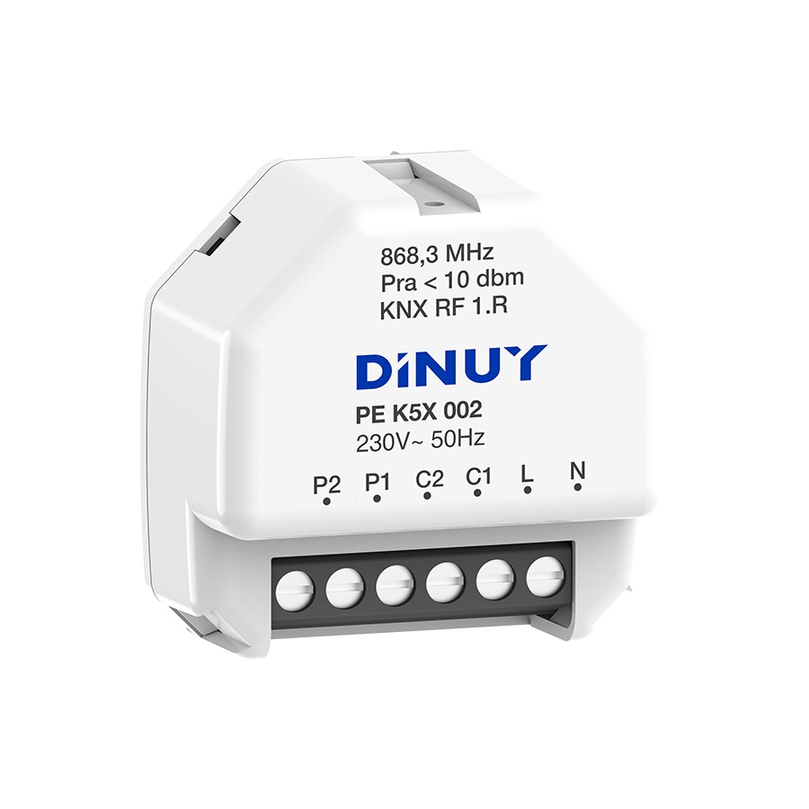 2-CHANNEL KNX-RF SWITCHING/BLIND ACTUATOR – PE K5X 002