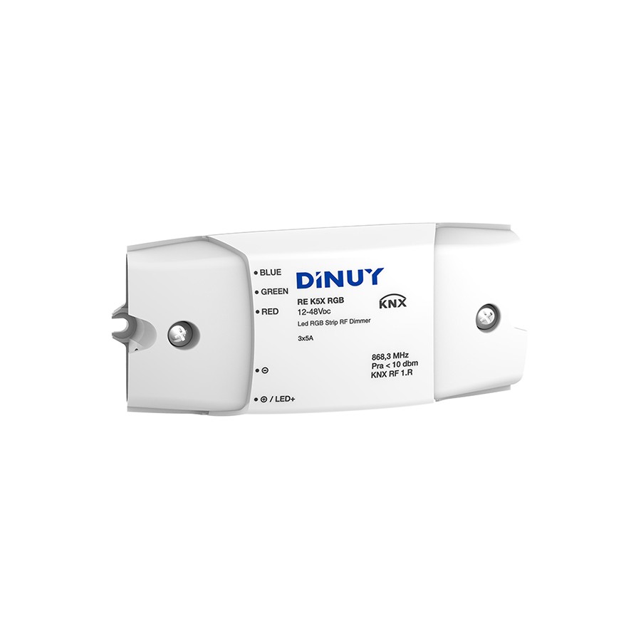 3-CHANNEL RGB LED STRIPS KNX-RF DIMMING ACTUATOR – RE K5X RGB
