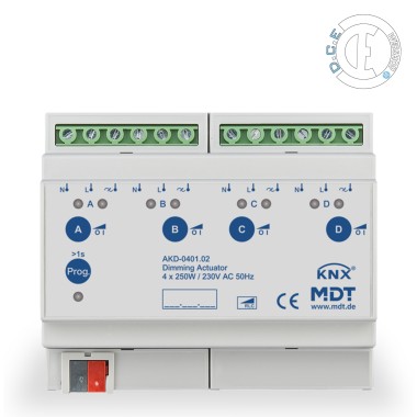 Actionneur de variation 04 sorties 250W 230VAC, measurement