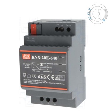 Alimentation rail din KNX