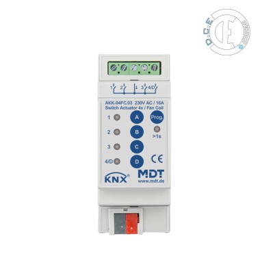 Actionneur commutation compact Ventilo-convecteur