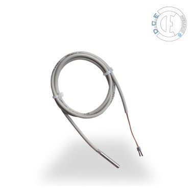 Sonde PT 1000 standard 4 mm × 30 mm, câble de raccordement de 1 m