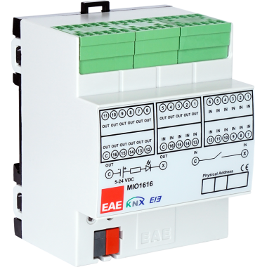 MIO1616 - Multi Input/Output 16 Inputs + 16 Outputs