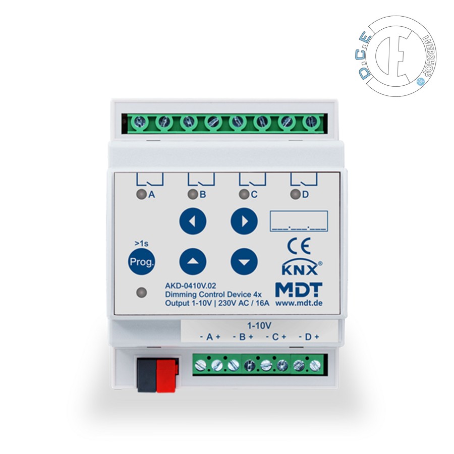 Dimming Actuator 4TE MRDC 0-10v