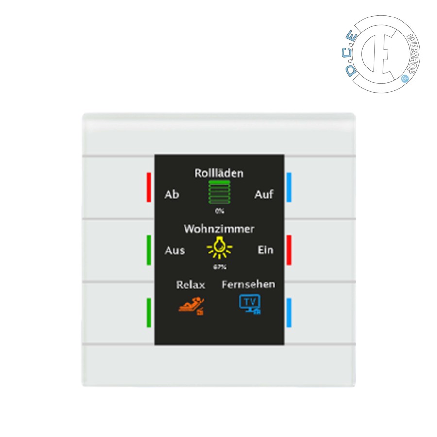 Glass Push Button II Smart