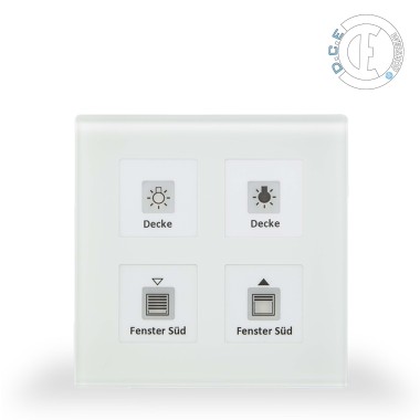 Glass Push Button Plus