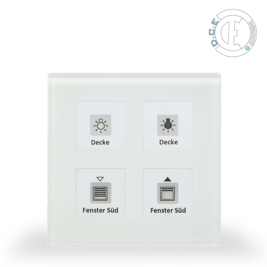 Glass Push Button Plus