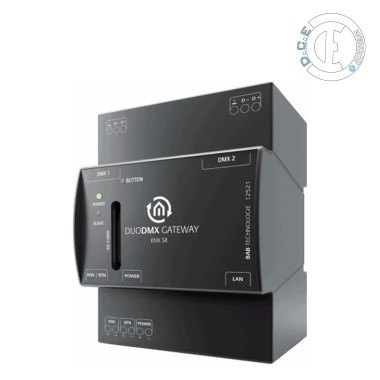 Duo DMX Gateway KNX / TP rail din